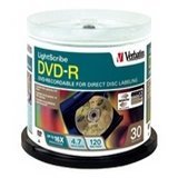 Verbatim LightScribe - 25 x DVD+R - 4.7 GB 16x - blue, yellow, red, green, orange - LightScribe - spindle - storage media