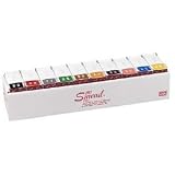 Color-Coded Numeric Labels, Desk Model Assortment, Rolls SMD67430