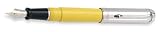 Aurora Talentum Colors Yellow w/ Chrome Finish Cap Extra Fine Point Fountain Pen - AU-D11CY-EF