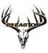Easton Skull and Rack Window Decal