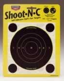 Shoot-N-C Targets: Bull's-Eye Shoot-N-C Bulls Eye 5.5" Round/10