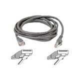 Belkin A3L791-S 25-Foot RJ45 CAT 5e Snagless Molded Patch Cable (Gray)
