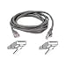 Belkin A3L791-S 25-Foot RJ45 CAT 5e Snagless Molded Patch Cable (Gray)