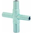 Jones Stephens Corp. J40-005 4-Way Lawn Faucet Key