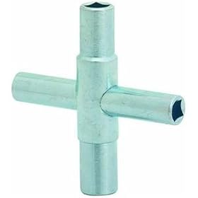 Buy Jones Stephens Corp. J40-005 4-Way Lawn Faucet Key by Jones Stephens now!
