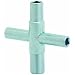 Jones Stephens Corp. J40-005 4-Way Lawn Faucet Key