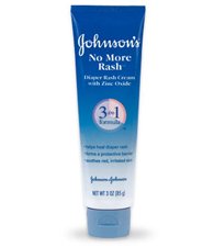Johnson's Diaper Rash Cream with Zinc Oxide 3 oz (85 g)