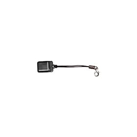 USB Reader for Micro SD card - Reads all micro SD and Micro SDHC Cards in Black by Serena