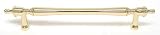 12 CTC Door Pull - Polished Brass