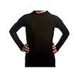 Kid's SPF 50+ Black Long Sleeve Rash Guard