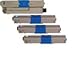 Compatible OKIdata C17 Toner Cartridges - 4 Pack - Black, Cyan, Magenta & Yellow - For: OKI C330, C530, MC361, MC561