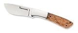 Escalade, Skinner, Brown Box Elder Burl Handle, Leather Sh.