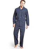 Pure Brushed Cotton Long Sleeve Pyjamas