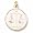 Scales Of Justice Charm in Yellow Gold