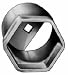 Automotive : Bearing Locknut Socket - 2 1/2 In - 6 Pt