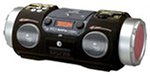 JVC RV-DP 100-BK tragbarer CD-Radiorekorder schwarz JVC RV-DP 100-BK tragbarer CD-Radiorekorder schwarz