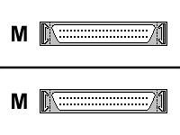 10ft SCSI2 External Cable Hd50m/hd50m