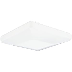 Lithonia Lighting FM 54 ACLS LP M4 Two-Light Fluorescent Flush-Mount Ceiling Fixture,... by Lithonia Lighting