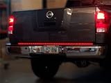 PlasmaGlow | 10381 | LED Truck Tailgate Bar - 48 Inch Version For Compact Trucks - Red