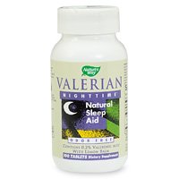 Nature's Way Valerian Nighttime, Natural Sleep Aid, Tablets 100ea