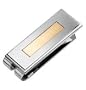14kt. Gold & Stainless Steel Fashion Money Clip