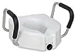 Locking Raised Toilet Seats - With Arms - 3 each