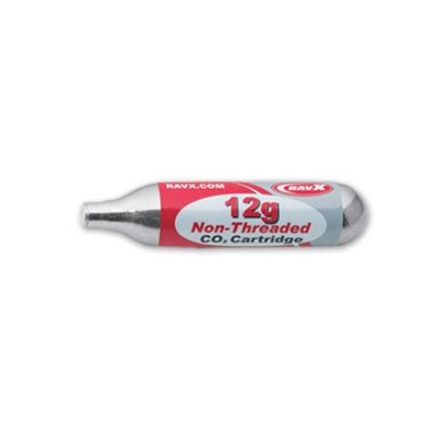 Ravx 12 Gram Non-Threaded CO2 Cartridge - 30 Pack - P25N5