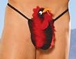 HOT Mens Sexy Funny Thong Novelty One Size - ROOSTER Pouch