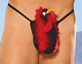 HOT Mens Sexy Funny Thong Novelty One Size - ROOSTER Pouch