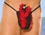HOT Mens Sexy Funny Thong Novelty One Size - ROOSTER Pouch