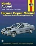 Honda Accord Automotive Repair Manual : Models Covered, All Honda Accord Models 1994 Thru 1997 (Haynes Auto Repair Manual Series)