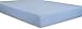 Utopia Bedding Cotton sateen Fitted Sheet (Twin, Blue) – Premium Quality Combed Cotton Long Staple Fiber - Breathable, Durable & Comfortable with Deep Pocket