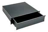 Middle Atlantic UD - Rack storage drawer - black - 2U