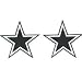 Dallas Cowboys Studded NFL Earrings (Set of 2)