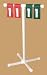 PVC Pedestal Flip-Scorer