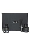 Kenneth Cole Black by Kenneth Cole for Men - 3 Pc Gift Set 3.4oz EDT Spray, 1.0oz EDT Spray, 3.4oz After Shave Lotion