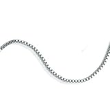 Silver Box-Link Chain 18