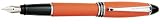 Aurora Ipsilon Satin Orange Extra Fine Point Fountain Pen - AU-B10O-EF