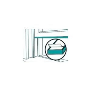 M-D Building Products 02857 High Density Foam Tape - Closed Cell - 2 Roll Bonus Pack