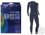 Trespass Potter Unisex Thermal Base Layer Set Black Age 9/10