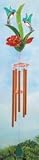 Gallery Art Double Red Hummingbird Large Wind Chimes - B000XK21F...