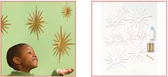 Martha Stewart Crafts - Holiday - Glittered Star Kit