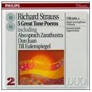 Richard Strauss : 5 grands po�mes symphoniques, dont Ainsi parlait Zarathoustra, Don Juan, Till Eulenspiegel