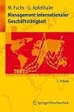  : Management internationaler Geschäftstätigkeit (Springers Kurzlehrbücher der Wirtschaftswissenschaften)