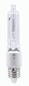 Sylvania 58817 100-Watt 120-Volt Tungsten Halogen Single-End Super-Q Clear Finish Lamp with Mini Candelabra Base (ESN), 1 Pack # 100QCLMCRPESN