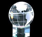 Hex Base Crystal Globe