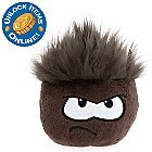 DISNEY CLUB PENGUIN BLACK PUFFLE WITH COIN CODE