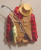 Fishing Jacket Ornament
