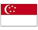 Singapur  Flagge Fahne 90 * 150 cm