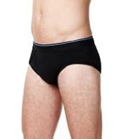 4 Pack Authentic Cool & Fresh Stretch Cotton Assorted Briefs